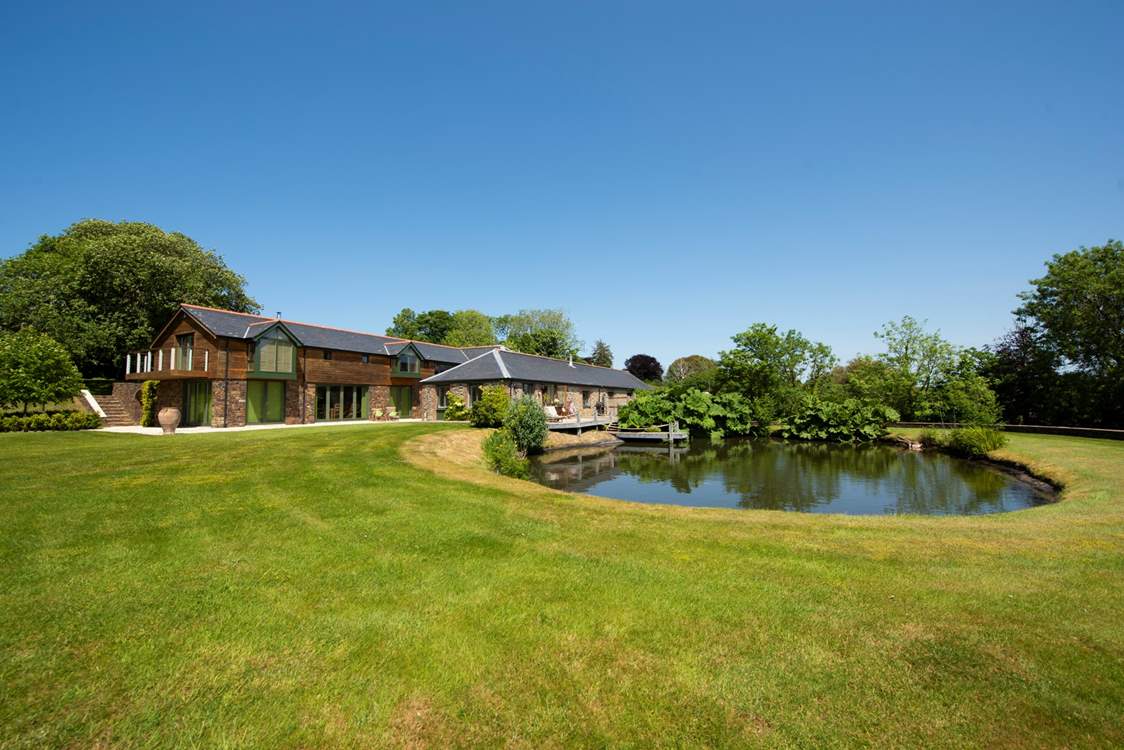 Tregye Farm has plenty of space for everyone including your four-legged friends.