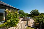 Enjoy a chilled glass of wine on the sun lounger perhaps.
