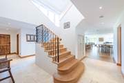 The large entrance hall is stunning.