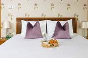 Breakfast in bed, what a treat.