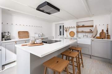What a fabulous kitchen with all the equipment needed to cook up a feast.