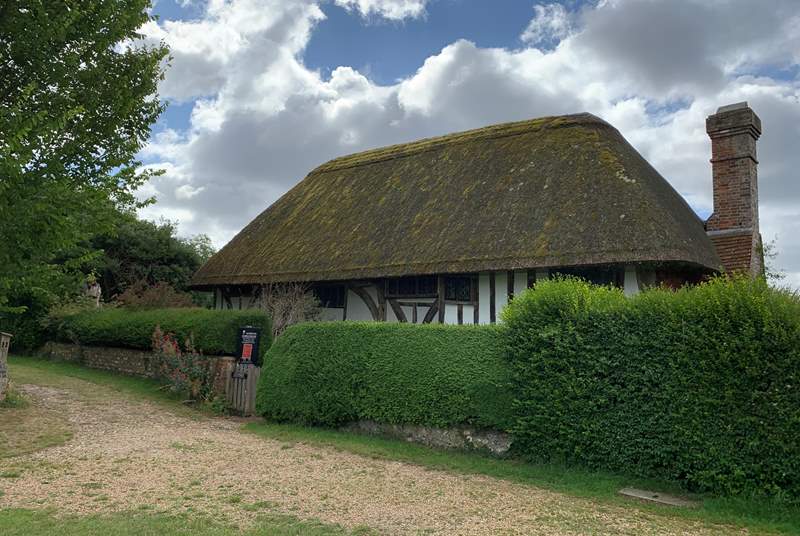 The Clergy House in Alfriston purchased by the National Trust in 1896 for £10!