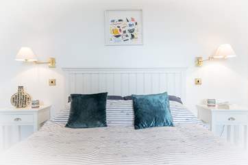 Light and airy, you will have no problems settling in here.