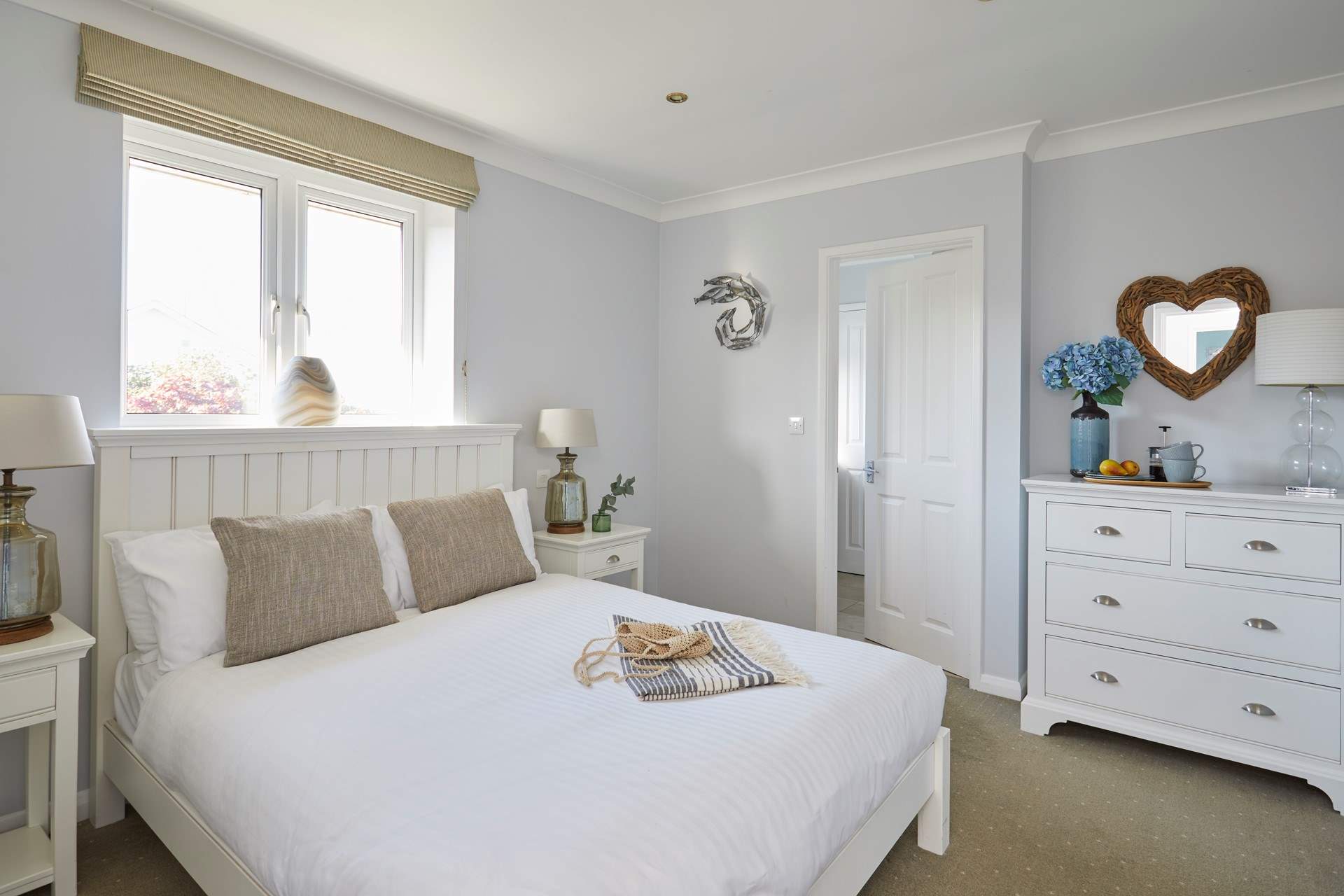 Bedroom 3 is located on the first floor with double bed...