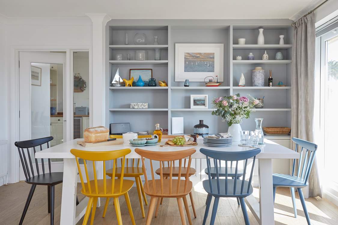 Gorgeous contemporary furnishings throughout.