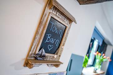 Town Barn offers a wonderful welcome.