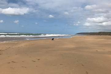 Secluded north Devon beaches are not hard to find but yours to enjoy.