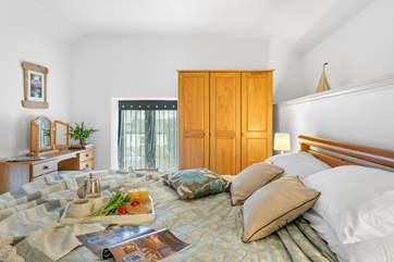 Bedroom one has a king size bed and en suite shower room.