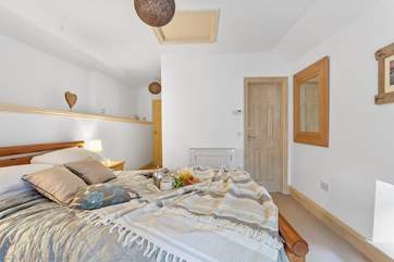 Bedroom one is located on the ground floor.