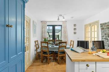 The kitchen/diner is lovely open plan space.