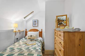 The twin room is perfect for the younger members of the party.