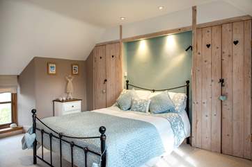 A calm and tranquil bedroom (Bedroom 1).