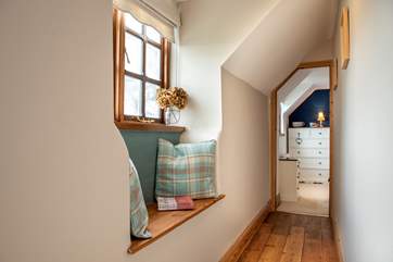 Along the corridor is another bedroom.