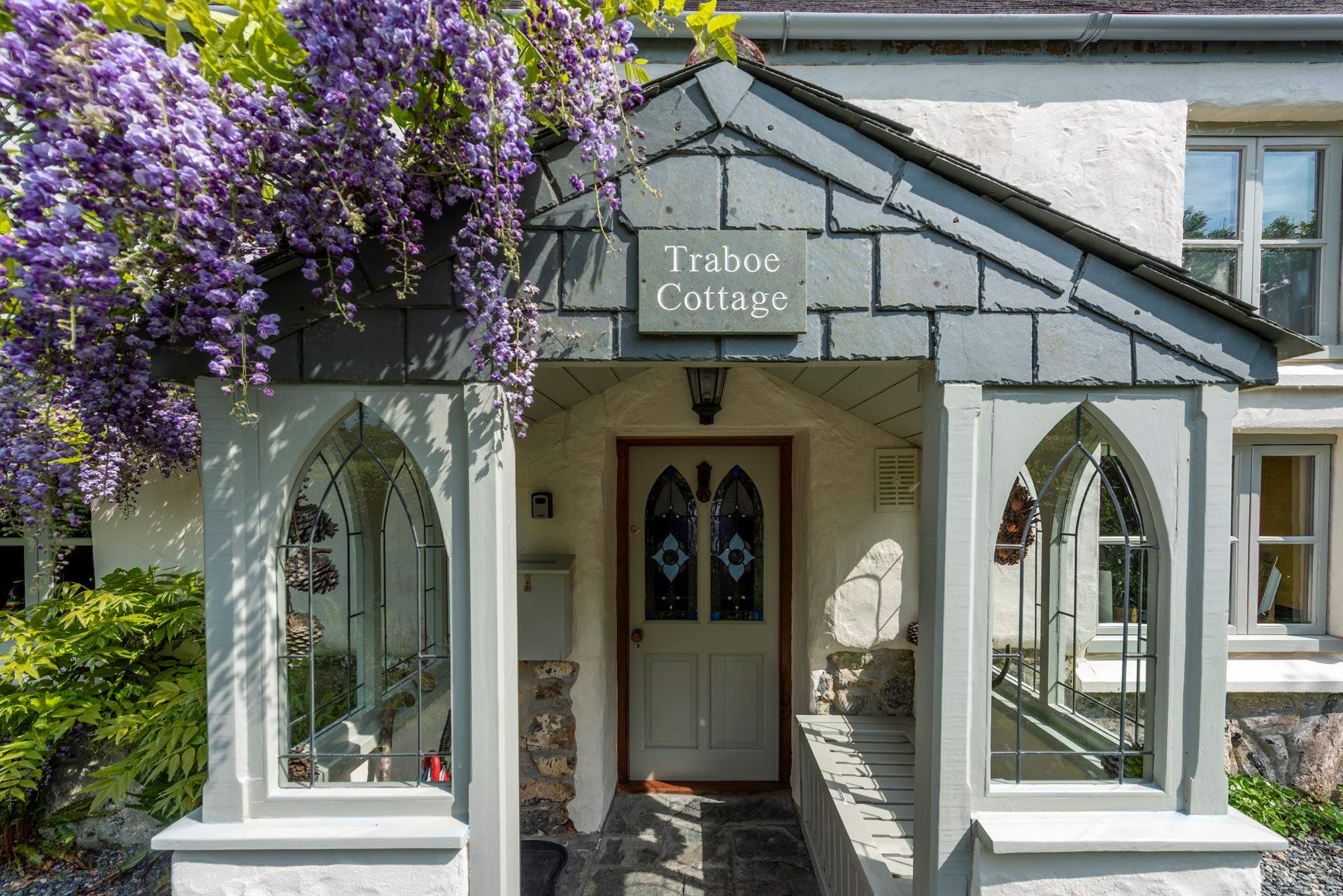 Step inside this storybook cottage for an unforgettable escape.