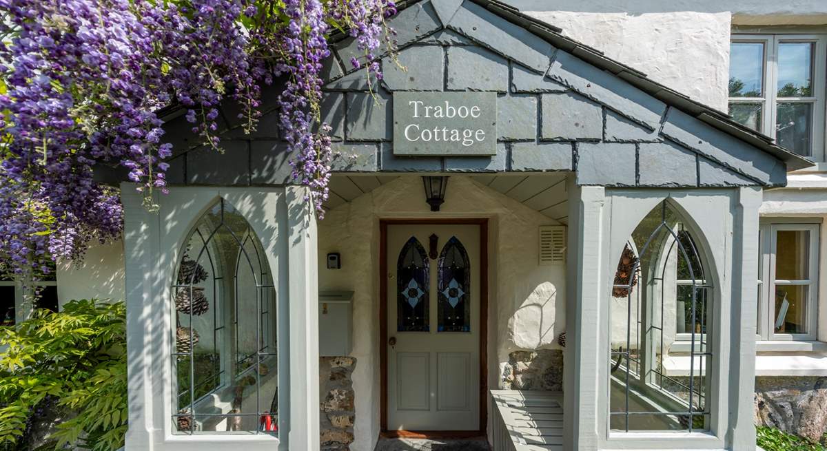 Step inside this storybook cottage for an unforgettable escape.