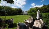 This seating area enjoys the sunshine for most of the day. - Thumbnail Image
