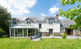 Looking back at the cottage from the garden.  - Thumbnail Image