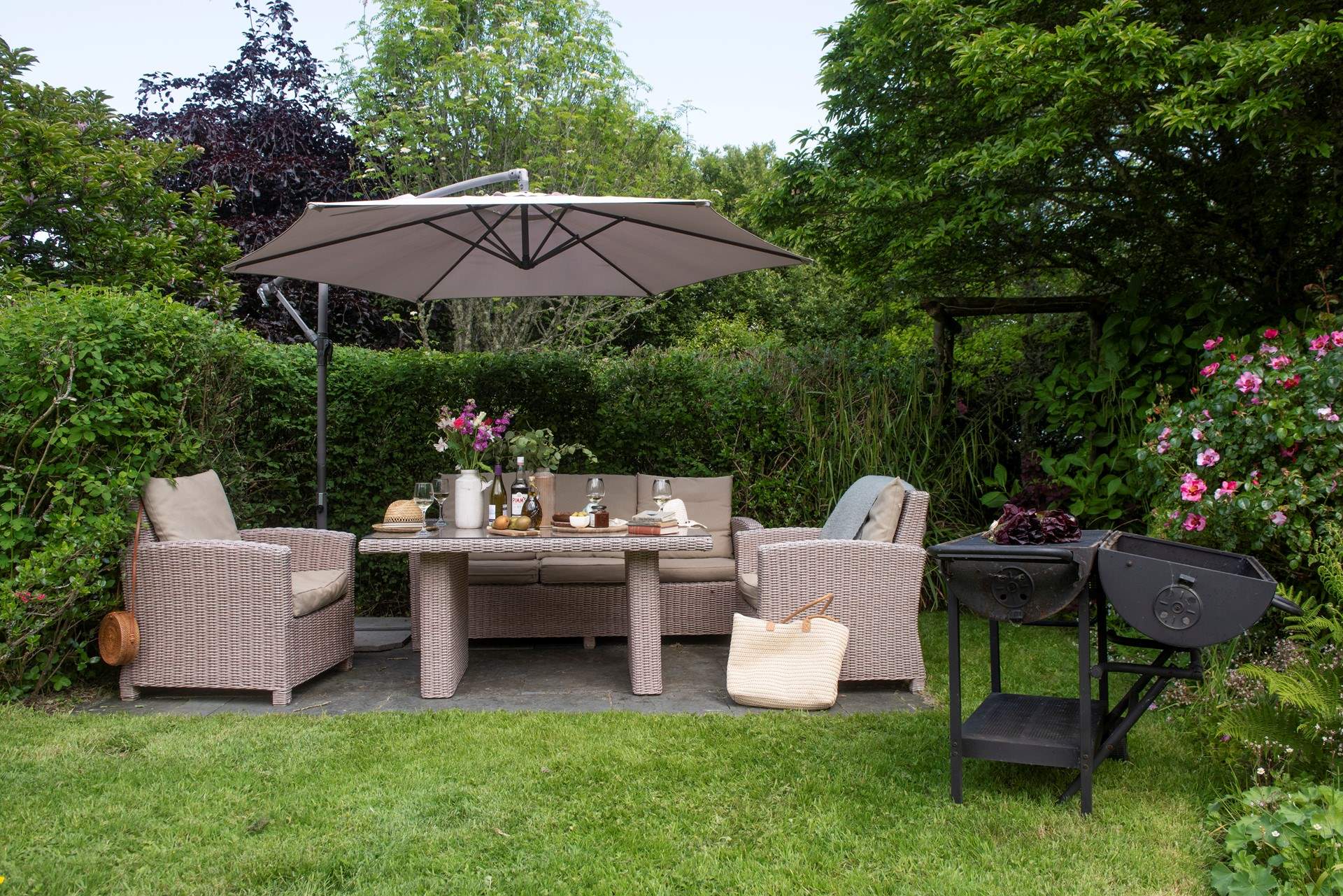 Lovely and sheltered, extending summer into autumn.