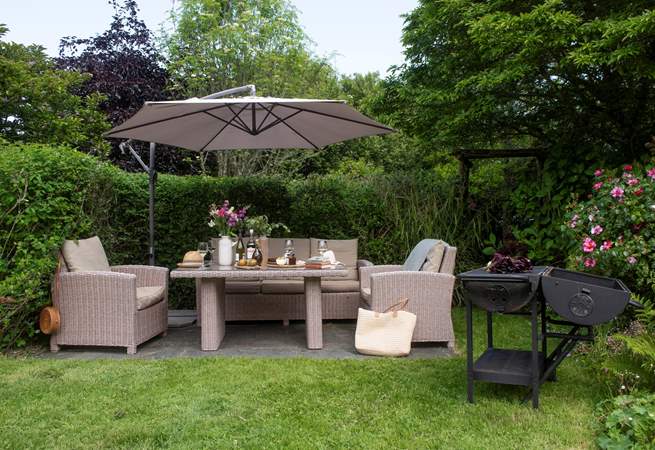 Lovely and sheltered, extending summer into autumn.