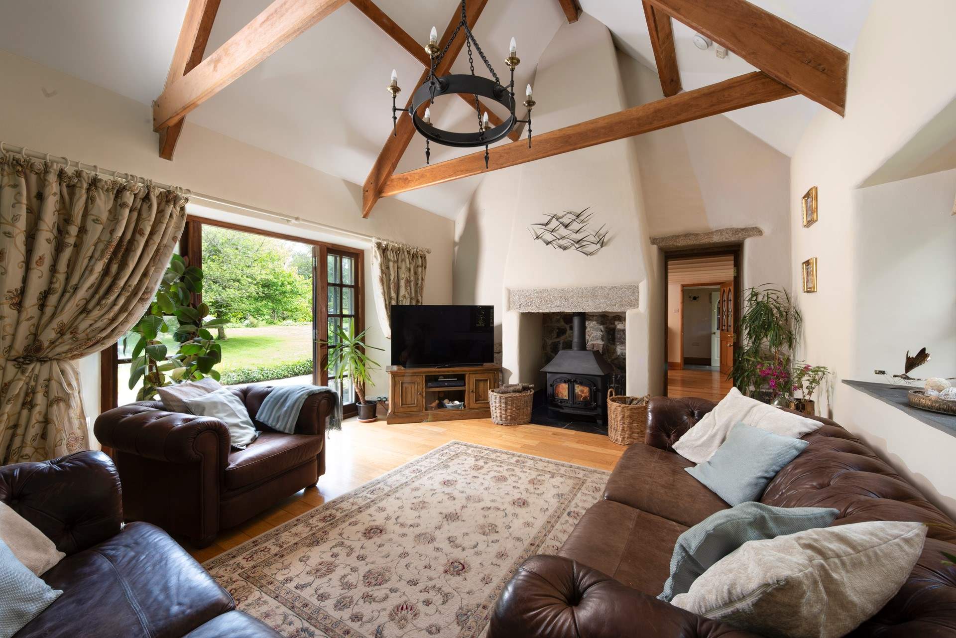 This stunning cottage is full of character and charm.