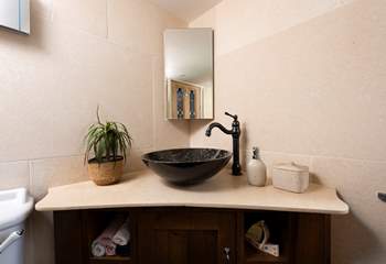 And a practical shower-room and WC next door.