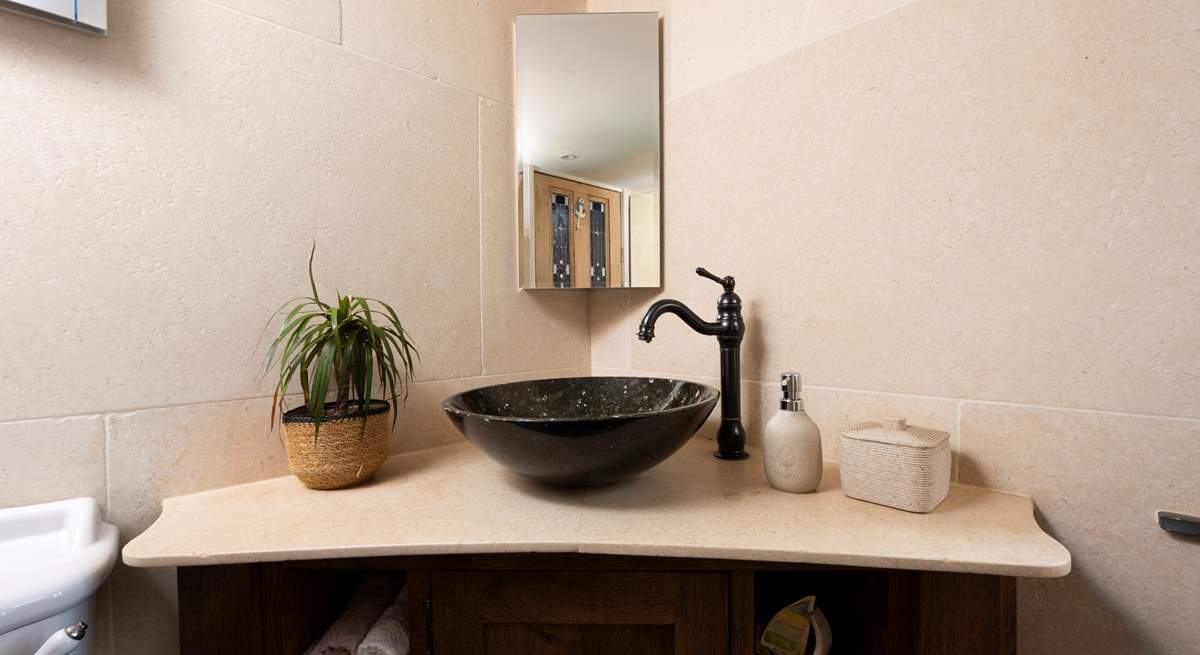 And a practical shower-room and WC next door.
