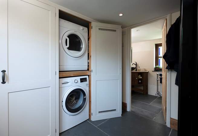 A handy utility space on the ground floor.