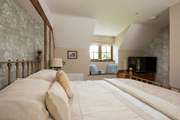 This bedroom has a lovely outlook.