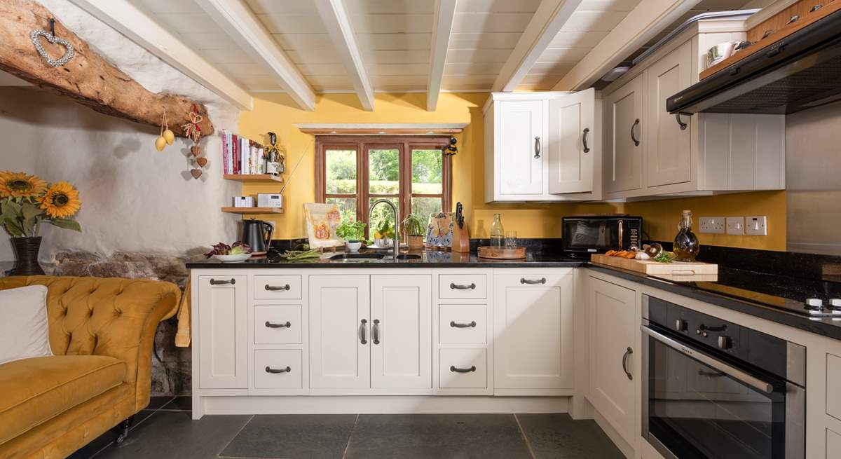 The kitchen is exquisite.
