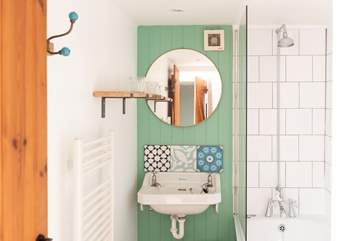 The en suite bathroom for the master bedroom, hopefully someone will run you a bubble bath.