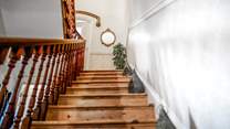 The central staircase offers access to all the bedrooms with the shower-room being located on the half-landing.
