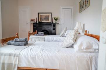 Bedroom 3 offers a twin room with bedroom 4 an additional twin accessed through this room. This configuration offers the perfect set up for children or travelling friends.