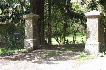 The entrance to your holiday accommodation.