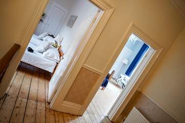 The top landing looking towards bedroom two and three.