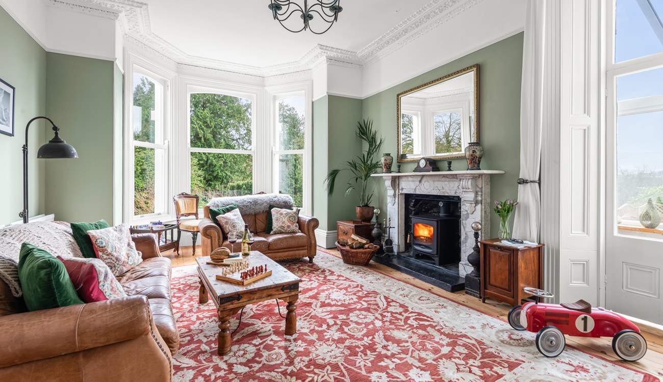 Stunning original features marry seamlessly with beautiful furnishings.