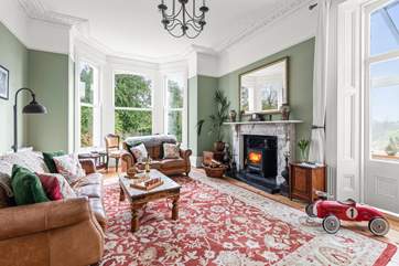 Stunning original features marry seamlessly with beautiful furnishings.