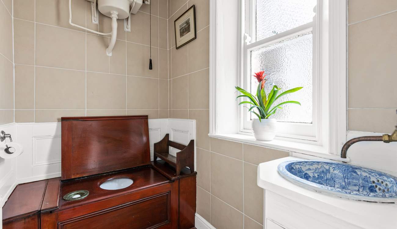 The ground floor Victorian WC is sure to be a talking point!