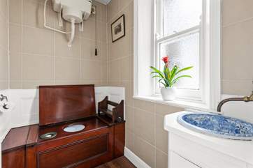 The ground floor Victorian W.C is sure to be a talking point!