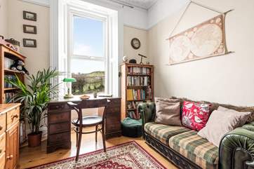 The study is perfect if you need to catch up with work, or just simply enjoy the view.