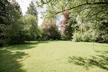 Soak up the sunshine in the beautiful garden.