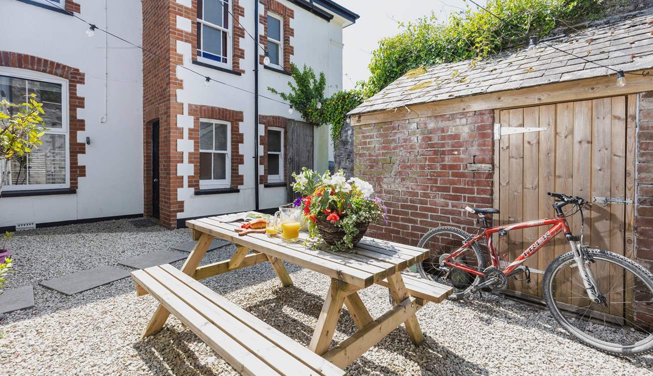 There is even a bike store.