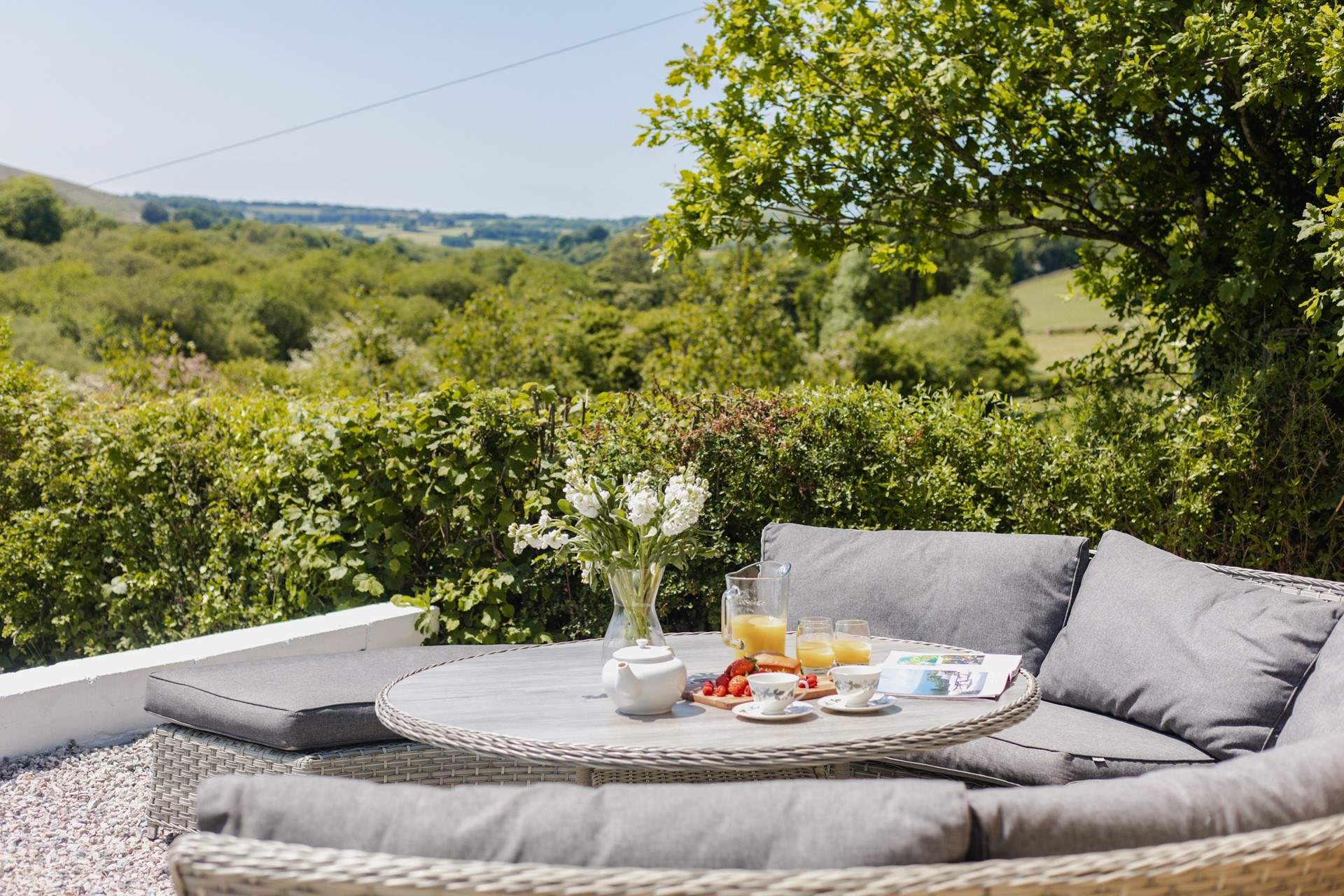 Spoilt for choice on where to sit out on those gorgeous summer evenings.