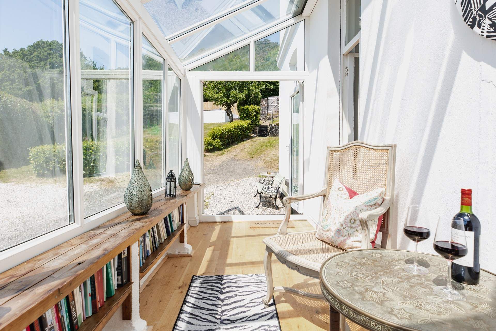 The perfect place for a quiet holiday read.