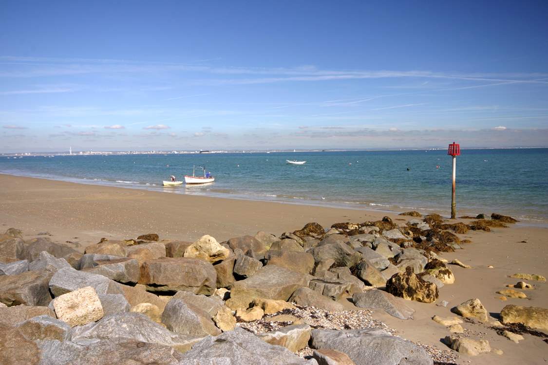 The stunning Seagrove Bay is only a minute away from Windy Ridge.