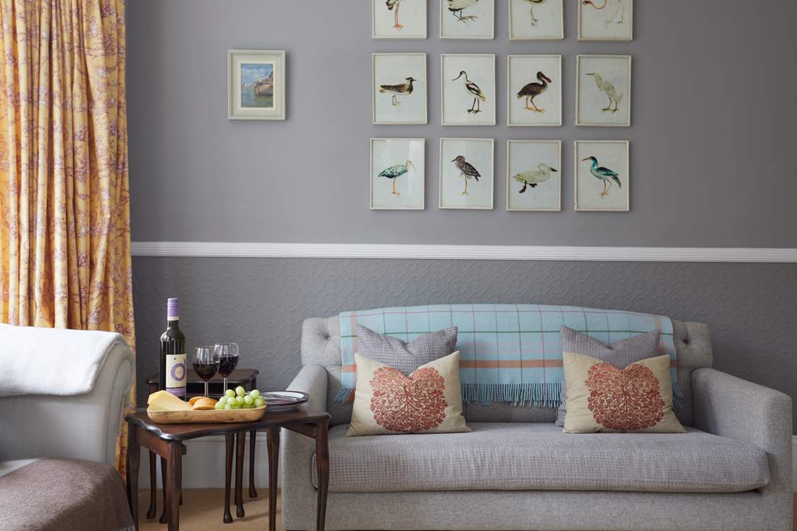 Subtle colouring and thoughtful touches throughout.