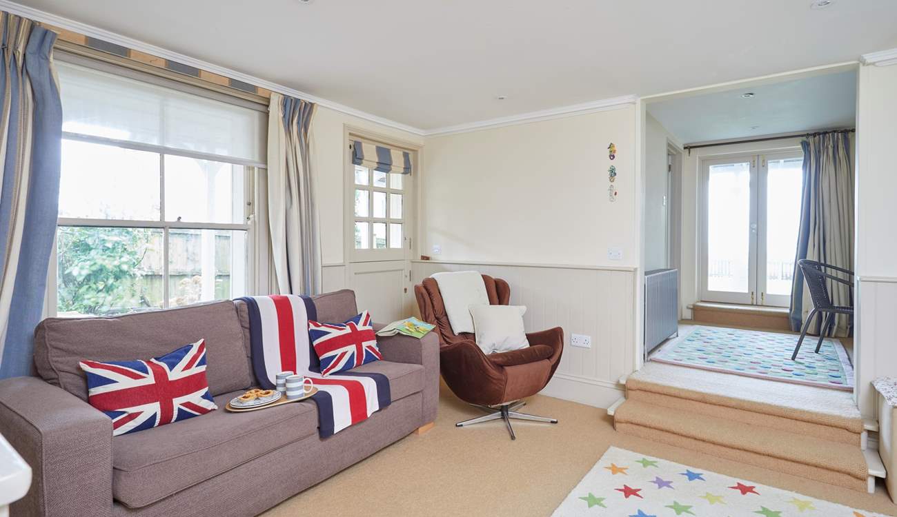 The play-room with TV and DVD player on the lower ground floor is the perfect place for the children to enjoy. 