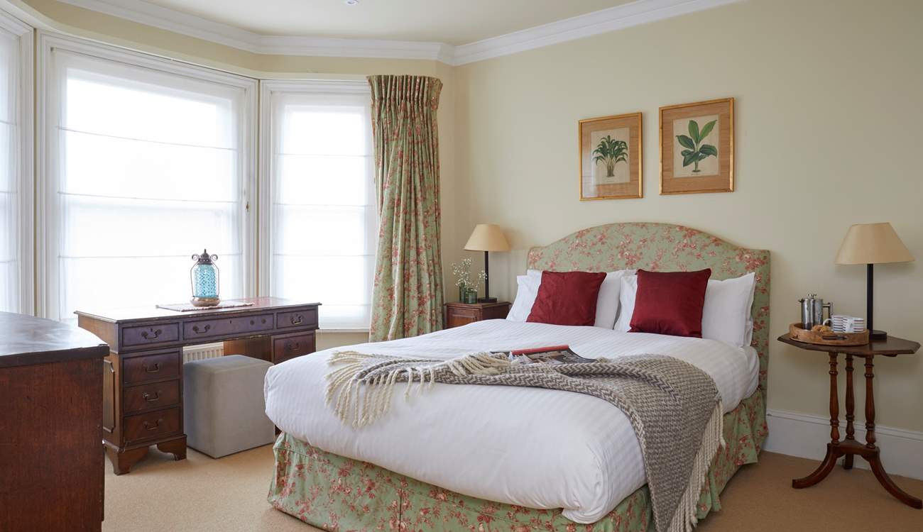 The second king-size bedroom on the first floor...