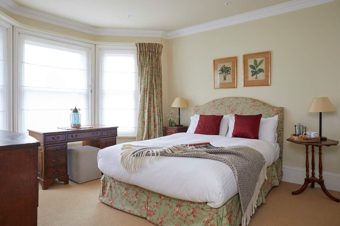 The second king-size bedroom on the first floor...