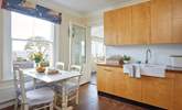 Appreciate the sea views whilst cooking in this lovely well-equipped kitchen.    - Thumbnail Image