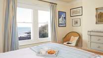 Wake up to the wonderful sea views right from your window. 